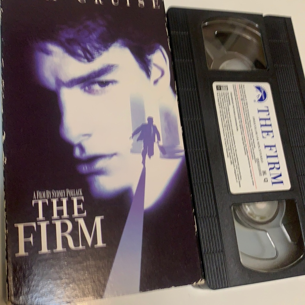 THE FIRM VHS PREVIEWED PERFECT CONDITION T. CRUISE